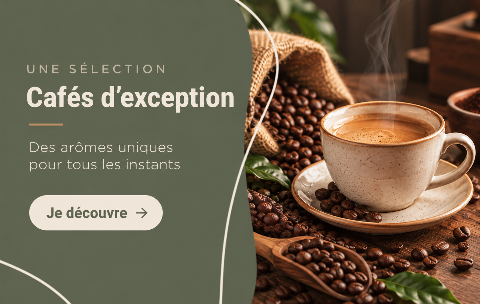bannière café